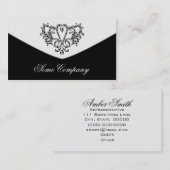 Damask Envelope Collection Visitenkarte (Vorne/Hinten)