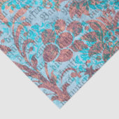 Damask-Ephemera-Design-Serie #7 Seidenpapier (Ausschnitt)