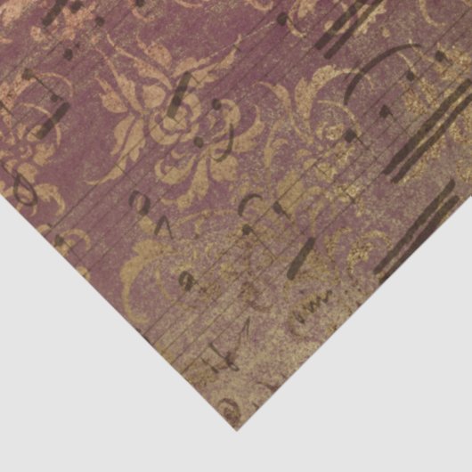 Damask Ephemera Design Series #11 Seidenpapier (Ausschnitt)