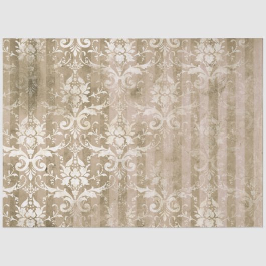Damask Ephemera Design Series #12 Seidenpapier (Vorderseite)
