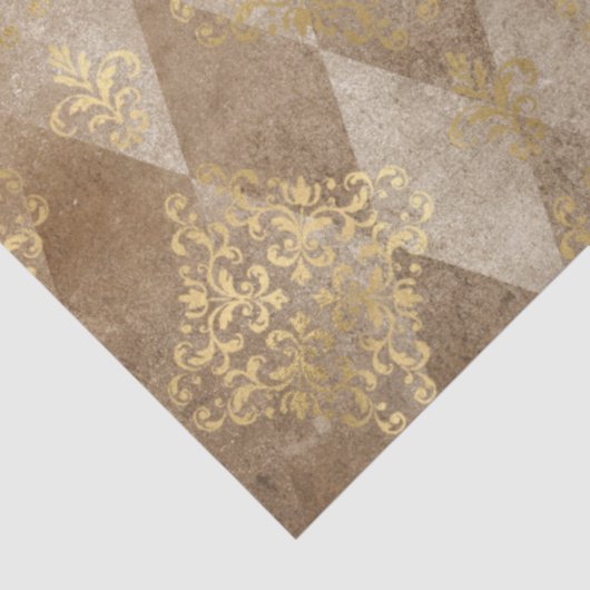 Damask Ephemera Design Series #5 Seidenpapier (Ausschnitt)