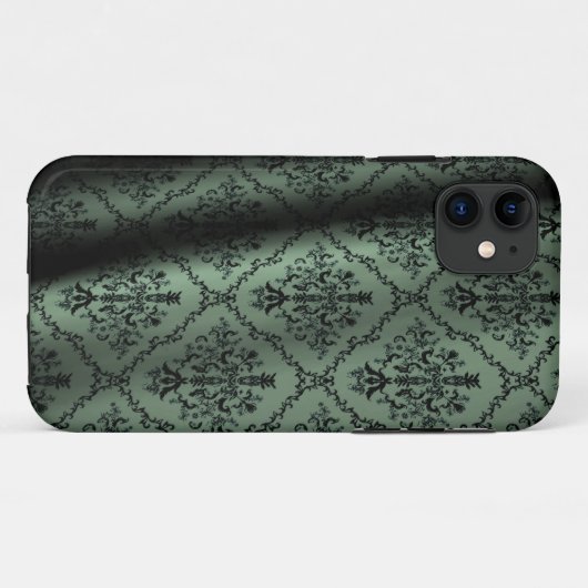 Damask Fabric Case-Mate iPhone Hülle (Rückseite (Horizontal))
