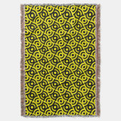 Damask Fabric Decorative Print Decke (Vorderseite Vertikal)