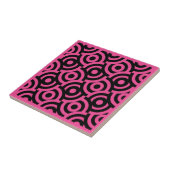 Damask Fabric Decorative Print Fliese (Seite)