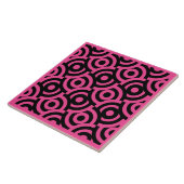 Damask Fabric Decorative Print Fliese (Seite)