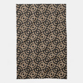 Damask Fabric Decorative Print Geschirrtuch (Vertikal)