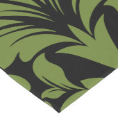 Damask Fabric Decorative Print Großer Tischläufer (Ecke)