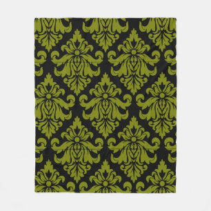 Damask Fabric dekoriert Print Fleecedecke