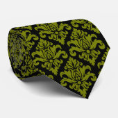 Damask Fabric dekoriert Print Krawatte (Gerollt)