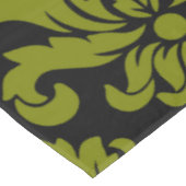 Damask Fabric dekoriert Print Tischdecke (Schrägansicht)