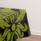 Damask Fabric dekoriert Print Tischdecke (Beispiel)