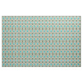 Damask Floral Patterns Plum Turquoise Stoff (Yard (91,4 cm))