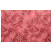 Damask Floral Shimmer Rose Rot ID461 Stoff (Fat Quarter (45,7 x 55,9 cm))