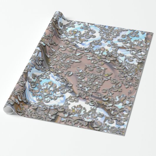 Damask Fly Dance Geschenkpapier (Ungerollt)
