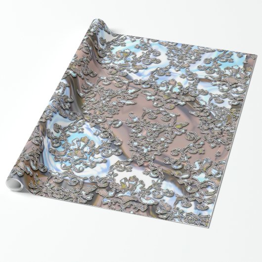 Damask Fly Dance Geschenkpapier (Ungerollt)