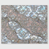 Damask Fly Dance Geschenkpapier (Flach)