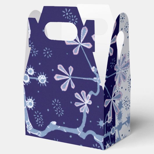 Damask Frost Blume Fevor Box Geschenkschachtel (Geöffnet)
