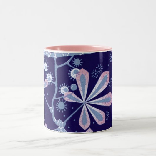 Damask Frost Blume Tasse (Mittel)