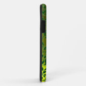 DAMASK GEM MONOGRAM Gelb Case-Mate iPhone Hülle (Hinten/Rechts)