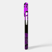 DAMASK GEM MONOGRAM Violet Lila Amethyst Case-Mate iPhone Hülle (Rückseite / Links)