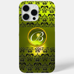 DAMASK GEM MONOGRAM Yellow Case-Mate iPhone Hülle