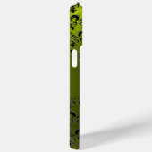 DAMASK GEM MONOGRAM Yellow Case-Mate iPhone Hülle (Rückseite / Rechts)