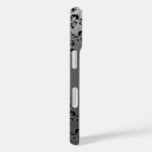 DAMASK GEM MONOGRAMM Yellow white kristall Case-Mate iPhone Hülle (Rückseite / Rechts)