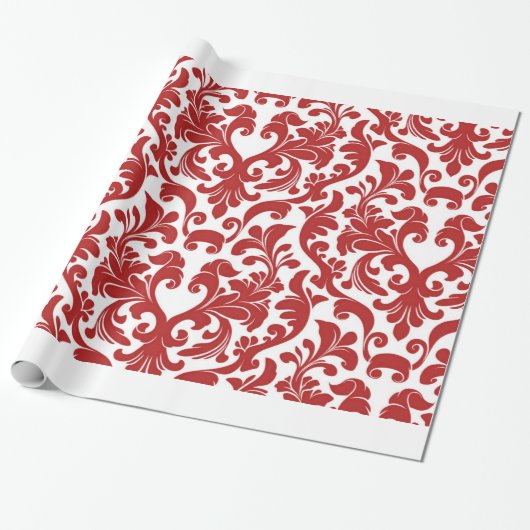 Damask Geschenkpapier (Ungerollt)