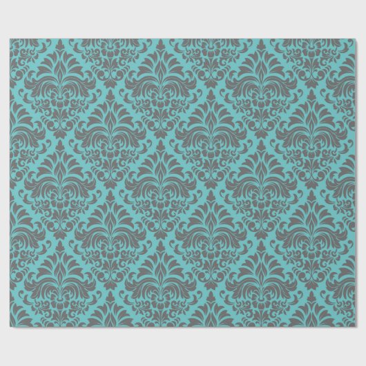 Damask Geschenkpapier (Flach)