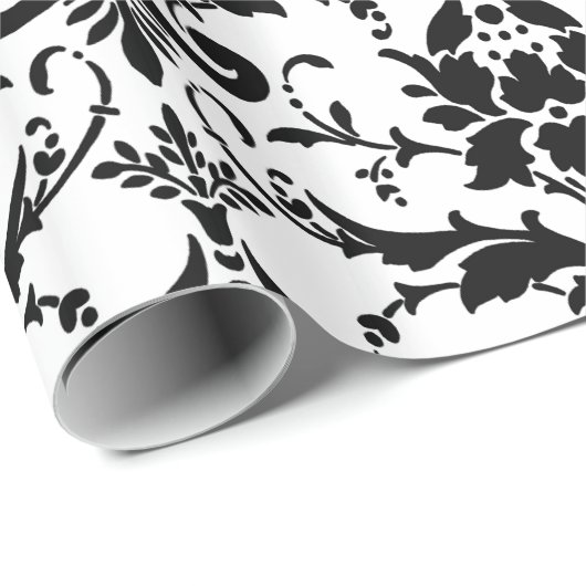 Damask Geschenkpapier (Rolleneckpunkt)