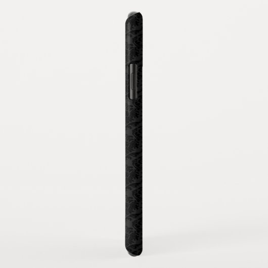 Damask & Gold Glitzer Case-Mate iPhone Hülle (Hinten/Rechts)