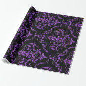Damask Gothic Glint Geschenkpapier (Ungerollt)