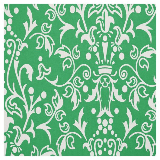 Damask Green Stoff (Muster)