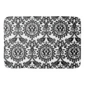 Damask Hare Pattern Bath Mat Badematte (Vorderseite)