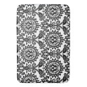 Damask Hare Pattern Bath Mat Badematte (Vorderseite Vertikal)