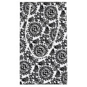 Damask Hare Pattern Kleine Geschenktüte (Rückseite)