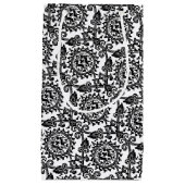 Damask Hare Pattern Kleine Geschenktüte (Vorderseite)