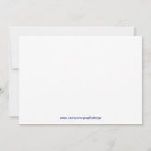 Damask Heilige Kommunion Einladung (Rückseite)