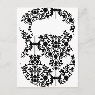 Damask Kettlebell Postkarte