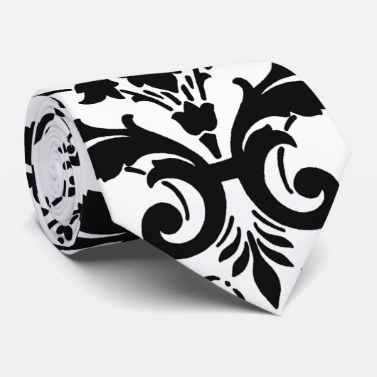 Damask Krawatte (Gerollt)