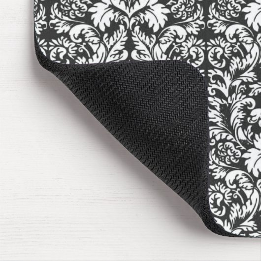 Damask Lace Brocade Classic Wallpaper Mousepad (Ecke)