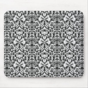 Damask Lace Brocade Classic Wallpaper Mousepad