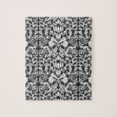 Damask Lace Brocade Classic Wallpaper Puzzle (Vertikal)