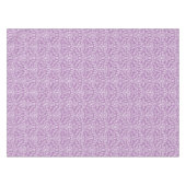 Damask Lavendel & White Tischdecke (Vorderseite (Horizontal))