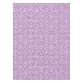 Damask Lavendel & White Tischdecke (Vorderseite)