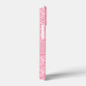 Damask light pink Känguru Pfotenmuster Case-Mate iPhone Hülle (Rückseite / Rechts)
