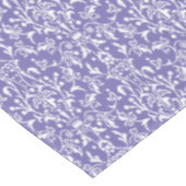 Damask Lila & weiß Tischdecke (Schrägansicht)