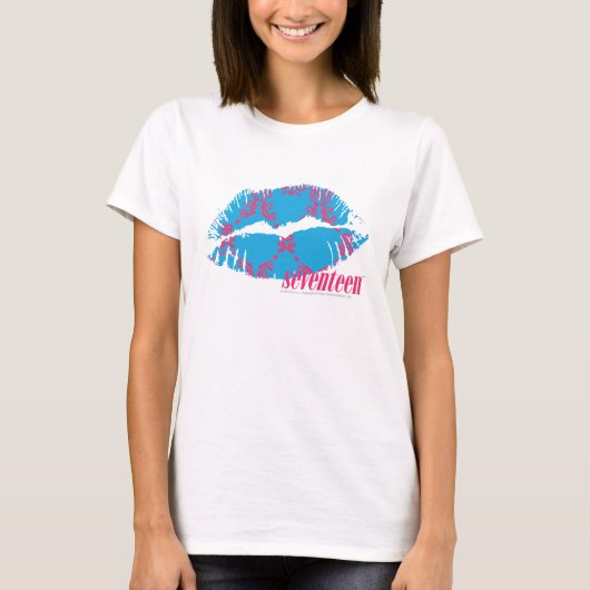 Damask Magenta-Aqua T-Shirt (Vorderseite)