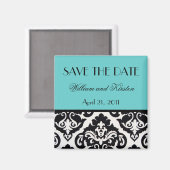 Damask Magnet (Vorderseite/Rückseite)