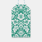 Damask Muster 10 Geschenkanhänger (Rückseite)